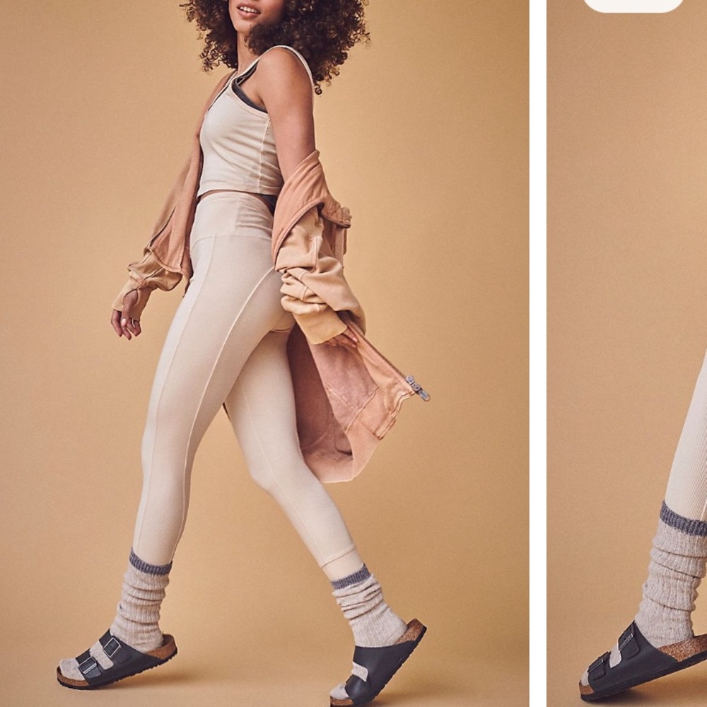 Free People Leggings + Bra
